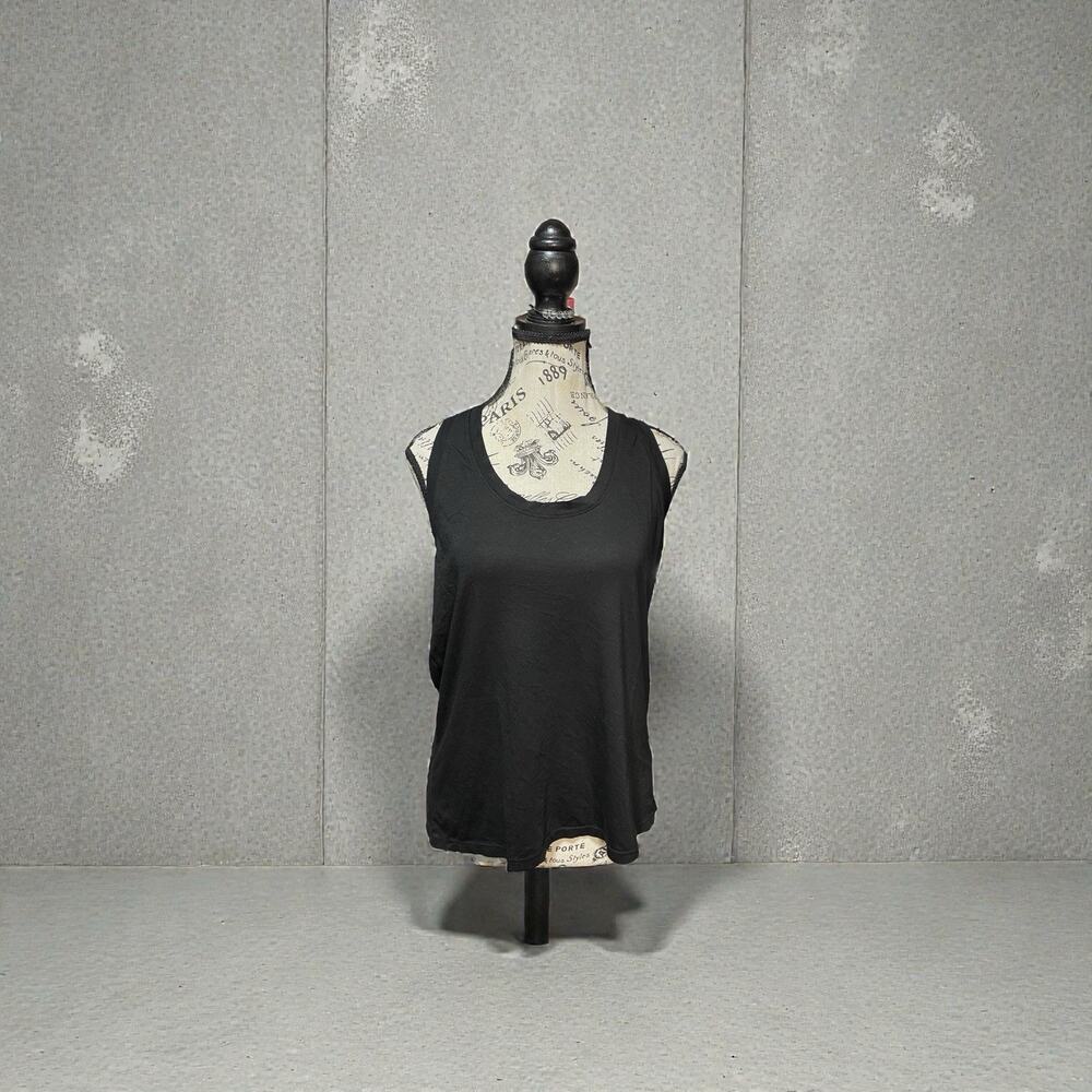 Cotton Citizen Black Classic Muscle Tank Size XL New